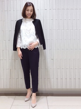 「UNTITLED（アンタイトル）のアイテム（アクセサリー）」を使った、UNTITLEDさん（レディース・169cm）の春コーディネート