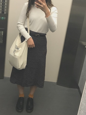 「Pink Flamingo（ピンクフラミンゴ）のアイテム」を使った、yuiさん（レディース・155cm）の秋コーディネート