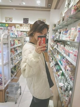 「イメチェン」｜「アイテム（ブルゾン）」を使った、yurikoさん（レディース・155cm）の秋コーディネート