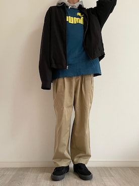 「POLO RALPH LAUREN（ポロ ラルフ ローレン）のアイテム（その他アウター）」を使った、Jun【相互】さん（メンズ・175cm）の冬コーディネート