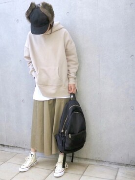 なな☺︎さん（レディース・155cm）の春コーディネート