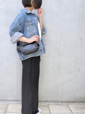 「AMERICAN HOLIC」｜なな☺︎さん（レディース・155cm）の春コーディネート