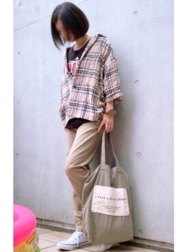 なな☺︎さん（レディース・155cm）の秋コーディネート