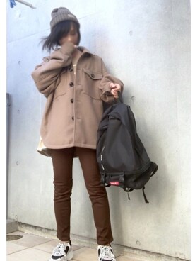 なな☺︎さん(レディース・155cm)の秋コーディネート
