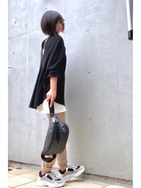 「アイテム（ポスター/アート）」を使った、なな☺︎さん（レディース・155cm）の秋コーディネート