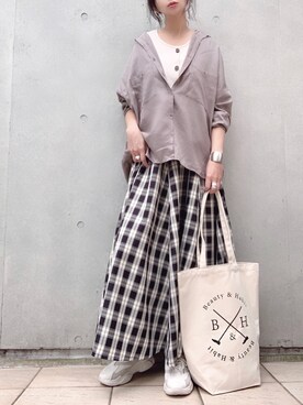 「DONOBAN（ドノバン）のアイテム（リング）」を使った、なな☺︎さん（レディース・155cm）の春コーディネート