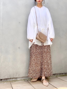「vivianコーデ」｜なな☺︎さん（レディース・155cm）の春コーディネート