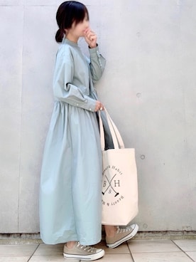 「DONOBAN（ドノバン）のアイテム（リング）」を使った、なな☺︎さん（レディース・155cm）の春コーディネート