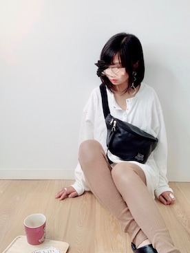 なな☺︎さん（レディース・155cm）の春コーディネート