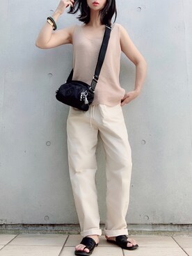 なな☺︎さん（レディース・155cm）の春コーディネート