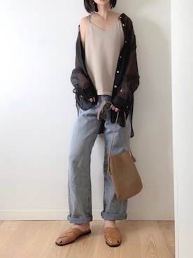 「CLEA（クレア）のアイテム（リング）」を使った、なな☺︎さん（レディース・155cm）の夏コーディネート