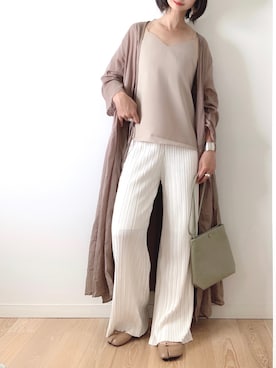 「STYLE DELI（スタイルデリ）のアイテム（アクセサリー）」を使った、なな☺︎さん（レディース・155cm）の夏コーディネート