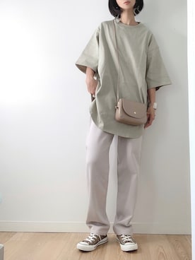 「STYLE DELI（スタイルデリ）のアイテム（アクセサリー）」を使った、なな☺︎さん（レディース・155cm）の夏コーディネート