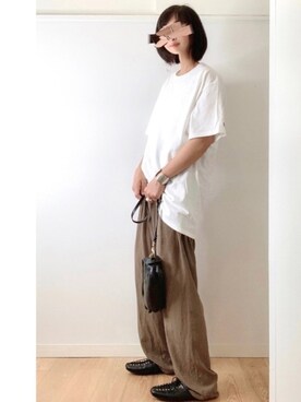 「STYLE DELI（スタイルデリ）のアイテム（アクセサリー）」を使った、なな☺︎さん（レディース・155cm）の夏コーディネート