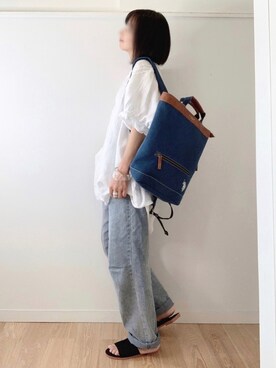 「CLEA（クレア）のアイテム（リング）」を使った、なな☺︎さん（レディース・155cm）の夏コーディネート