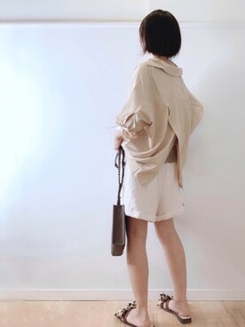 なな☺︎さん（レディース・155cm）の夏コーディネート