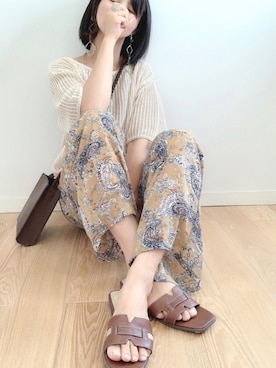 「vivianコーデ」｜なな☺︎さん（レディース・155cm）の夏コーディネート