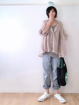 なな☺︎さん(レディース・155cm)の夏コーディネート