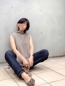 「STYLE DELI（スタイルデリ）のアイテム（アクセサリー）」を使った、なな☺︎さん（レディース・155cm）の秋コーディネート