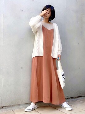 なな☺︎さん（レディース・155cm）の秋コーディネート