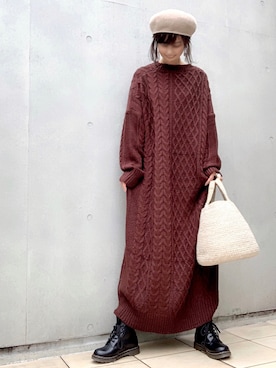 「CLEA（クレア）のアイテム（リング）」を使った、なな☺︎さん（レディース・155cm）の秋コーディネート