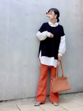 なな☺︎さん(レディース・155cm)の秋コーディネート