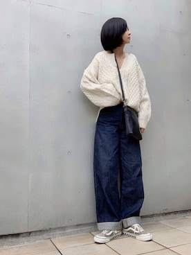 「ap retro（アプレトロ）のアイテム」を使った、なな☺︎さん（レディース・155cm）の秋コーディネート