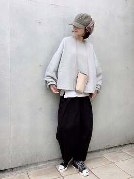 なな☺︎さん（レディース・155cm）の秋コーディネート