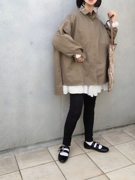 なな☺︎さん（レディース・155cm）の冬コーディネート