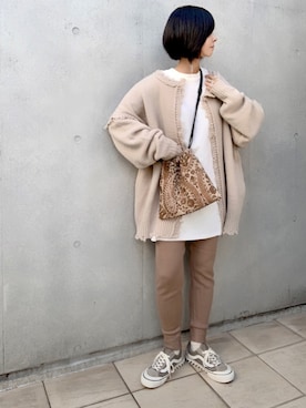 なな☺︎さん(レディース・155cm)の冬コーディネート