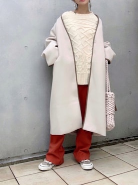 なな☺︎さん（レディース・155cm）の秋コーディネート