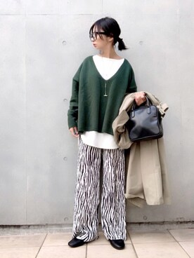 なな☺︎さん(レディース・155cm)の冬コーディネート