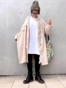 なな☺︎さん（レディース・155cm）の冬コーディネート