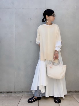 なな☺︎さん(レディース・155cm)の春コーディネート