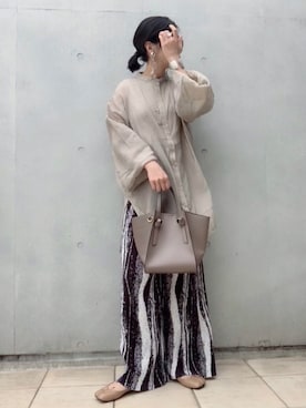 なな☺︎さん（レディース・155cm）の春コーディネート