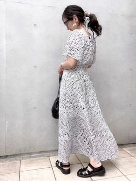 「ウィッグ」｜「アイテム（その他）」を使った、なな☺︎さん（レディース・155cm）の春コーディネート