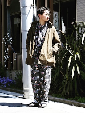 長谷川丈さんのコーディネート