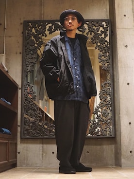 長谷川丈さんのコーディネート