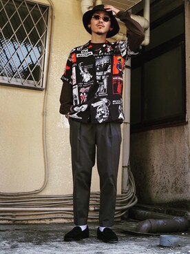 長谷川丈さんのコーディネート