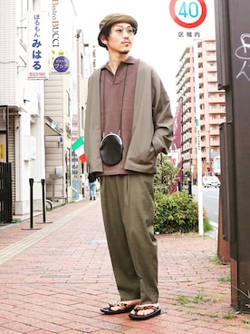 長谷川丈さんのコーディネート