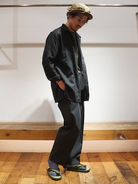 長谷川丈さんのコーディネート