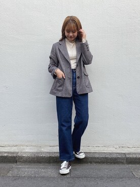 𝐑𝐈𝐎さん（レディース・161cm）の秋コーディネート