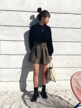 𝐑𝐈𝐎さん（レディース・161cm）の秋コーディネート