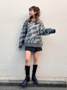 𝐑𝐈𝐎さん（レディース・161cm）の冬コーディネート