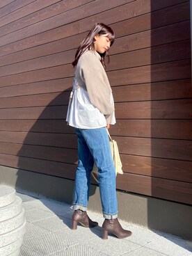 𝐑𝐈𝐎さん（レディース・161cm）の冬コーディネート