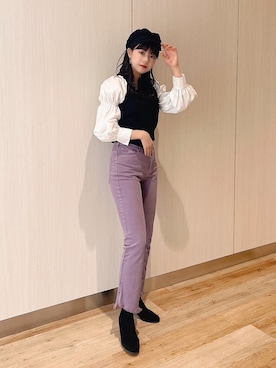 𝐑𝐈𝐎さん（レディース・161cm）の冬コーディネート