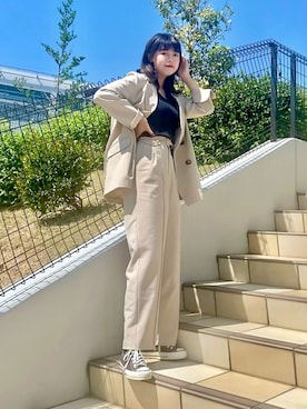 𝐑𝐈𝐎さん(レディース・161cm)の春コーディネート