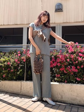 𝐑𝐈𝐎さん(レディース・163cm)の春コーディネート