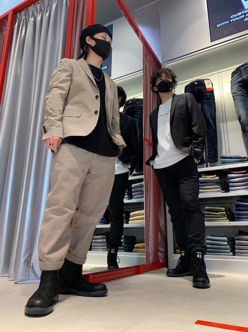 Diesel ディーゼル のスラックスを使った人気ファッションコーディネート Sciaky