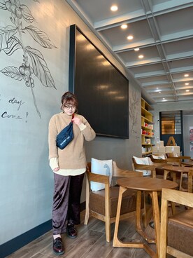 nisikihana( ◡̈)งさん（レディース・163cm）の冬コーディネート